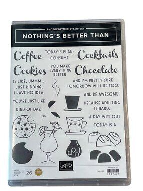 Stampin' Up! Nothing’s Better Than Photopolymer Stamp Set & Dies Bundle Set